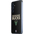 NBA Milwaukee Bucks Standard - Black Galaxy A35 5G Skin
